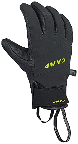 CAMP Geko Ice Pro Schwarz - Primaloft wasserdichte isolierte Eiskletter Handschuhe, Größe XXL - Farbe Black von CAMP
