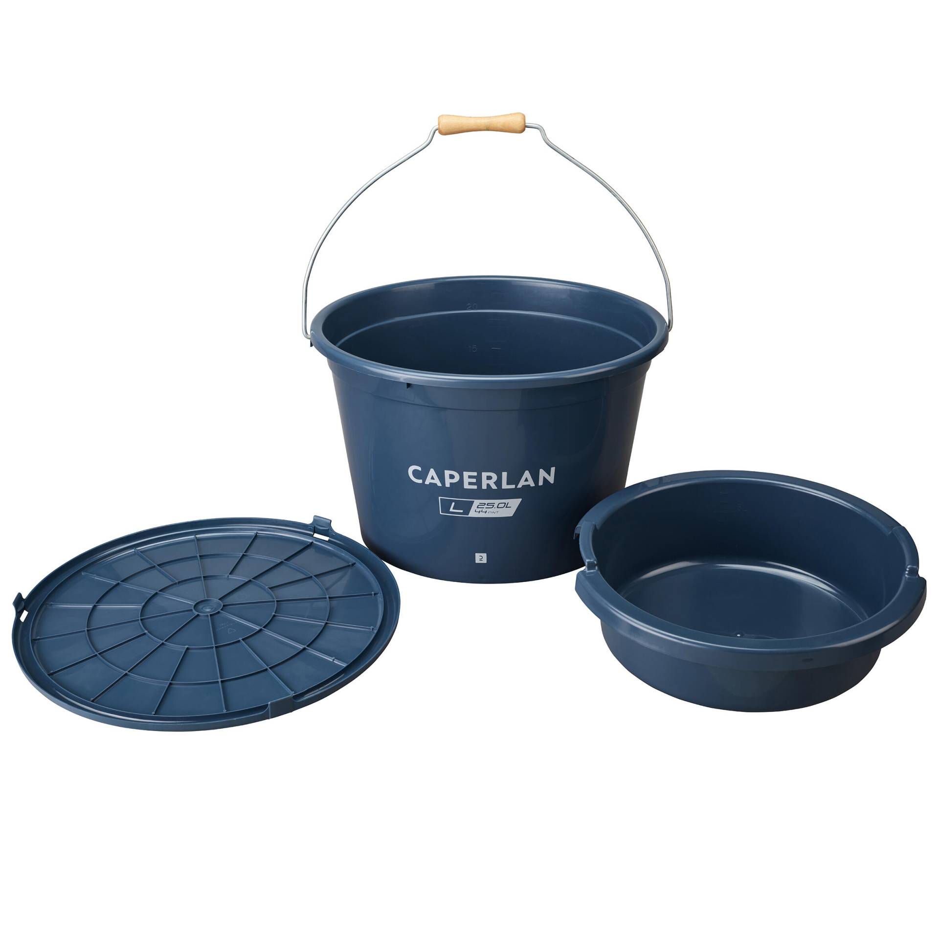 Eimer 25 l + Wanne + Deckel PF-BU 25 l Set von CAPERLAN