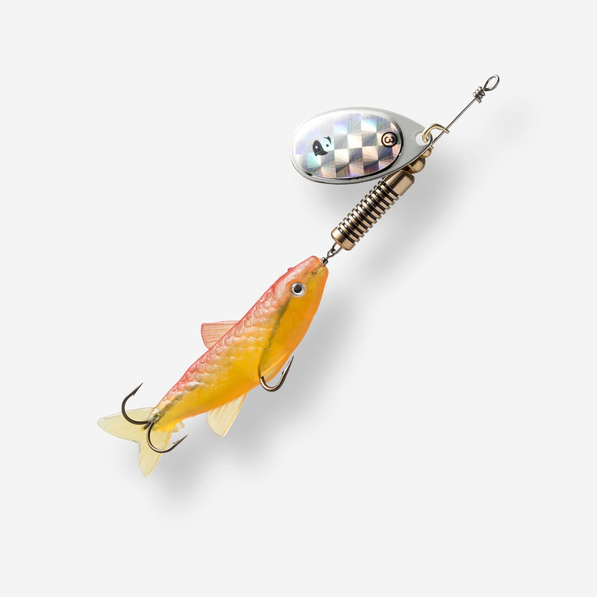 Spinner mit Elritze Weta Fish #3 fluoreszierend Raubfischangeln von CAPERLAN
