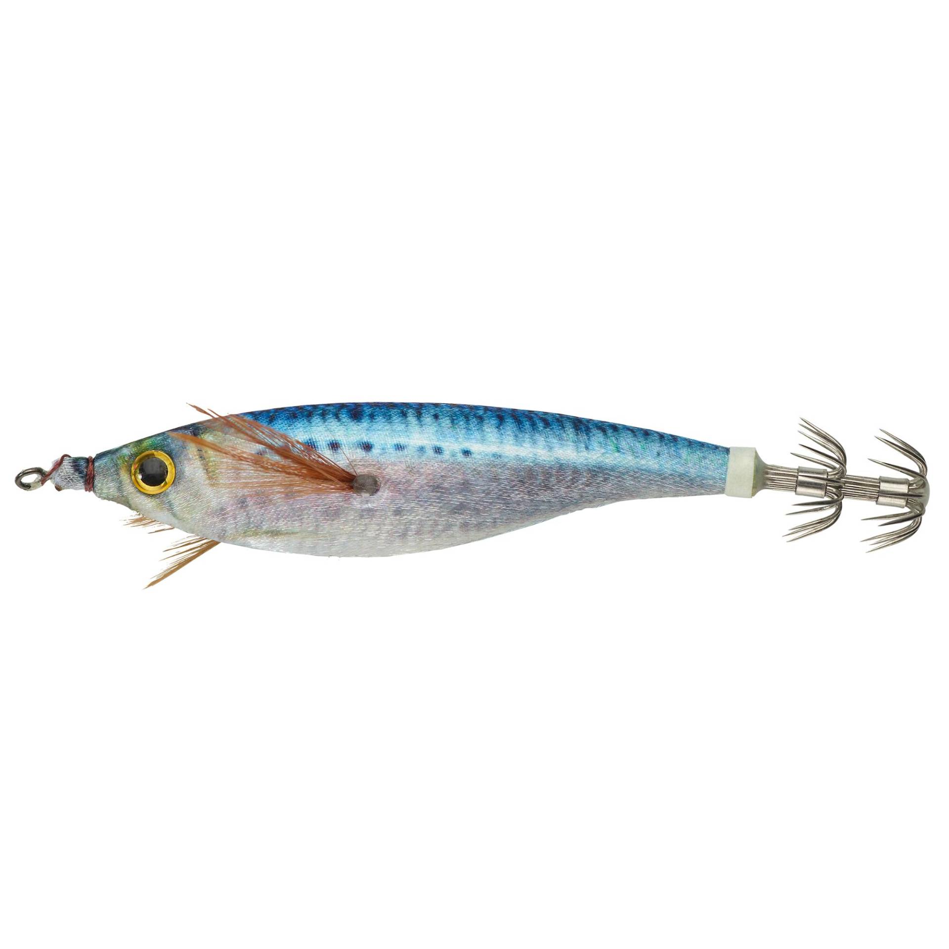 Tintenfischköder schwimmend für Sepien und Kalmare Ebiflo 2.5/110 blaue Sardine von CAPERLAN