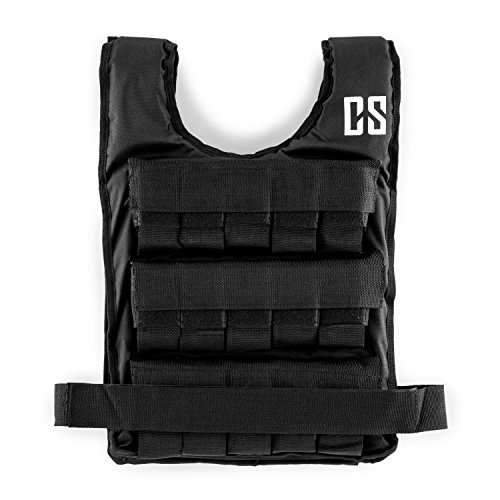 Capital Sports Monstervest Gewichtsweste - Weight Vest für Kraft- & Ausdauer-Training, verstellbare Trainingsweste, herausnehmbare Metall-Gewichte, 10 kg, schwarz Capital Sports Monstervest Gewichtsweste - Weight Vest für Kraft- & Ausdauer-Training, verstellbare Trainingsweste, herausnehmbare Metall-Gewichte, 10 kg, schwarz von CAPITAL SPORTS