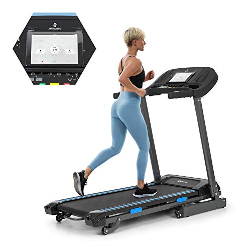 Capital Sports Pacemaker F120 Laufband Klappbar Elektrisch Laufband für Zuhause Treadmill max. 12 km/h Walking Pad, LowNoise-FX Drive Motor, mit oder ohne Massage-Station Schwarz von CAPITAL SPORTS