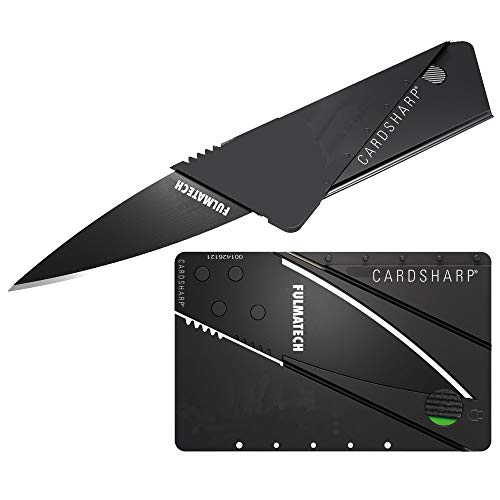CARDSHARP 1 - schwarz, Klinge schwarz - Kreditkartenmesser von CARDSHARP