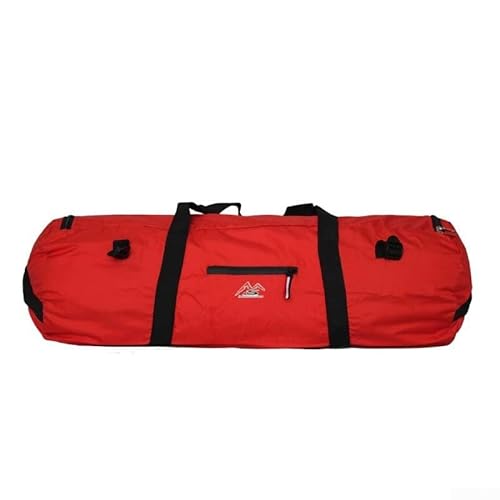 Faltbare Zelt-Aufbewahrungstasche, Gepäcktasche, wasserdicht, Oxford-Überdachung, Zeltrahmen, Tragetasche (Rot, L) von CARMOTTER