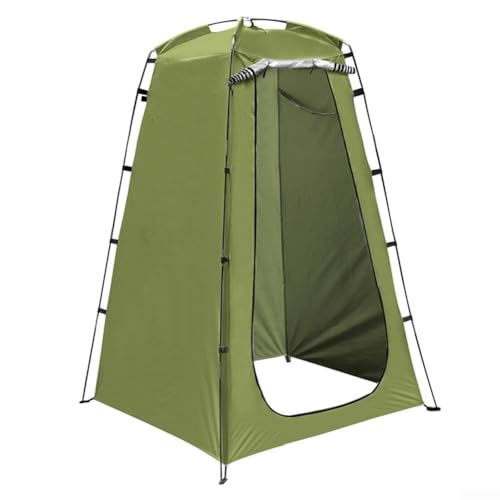 Outdoor-Camgping-Duschzelt, sofortiges Pop-Up-Zelt für Privatsphäre, Camping-Dusche, Kleidung, Umkleidekabine, tragbare Dusche, Sichtschutzzelt, Dressing (grün) von CARMOTTER