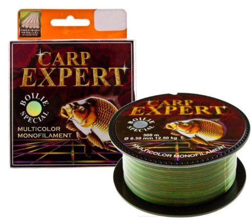 Carp Expert Multicolor 300m 0,35mm/14,90kg Angelschnur Karpfenschnur Monofile Schnur Mono Schnur von CARP EXPERT
