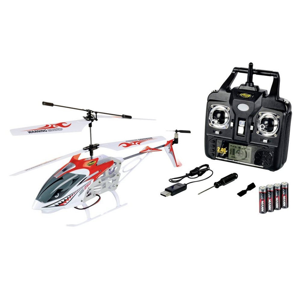 CARSON Spielzeug-Hubschrauber Carson RC Sport Easy Tyran 250 RC Einsteiger Hubschrauber RtF von CARSON