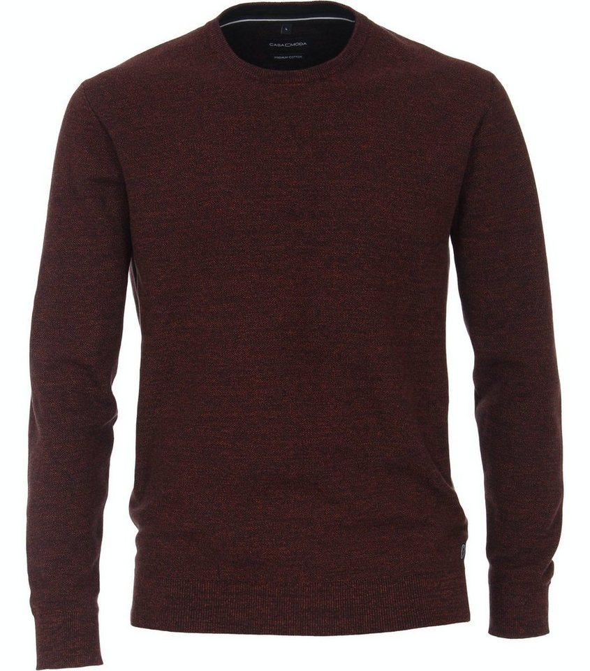 CASAMODA Rundhalspullover 413705800 Rundhalsausschnitt von CASAMODA