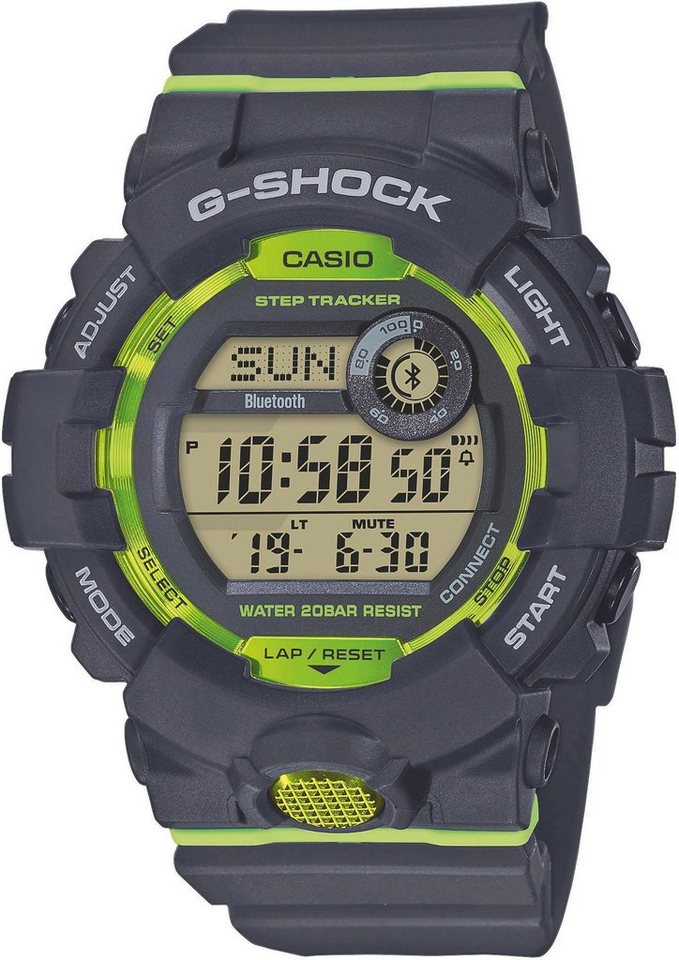 CASIO G-SHOCK GBD-800-8ER Smartwatch, Quarzuhr,Armbanduhr Herrenuhr,Schrittzähler,bis 20 bar wasserdicht von CASIO G-SHOCK