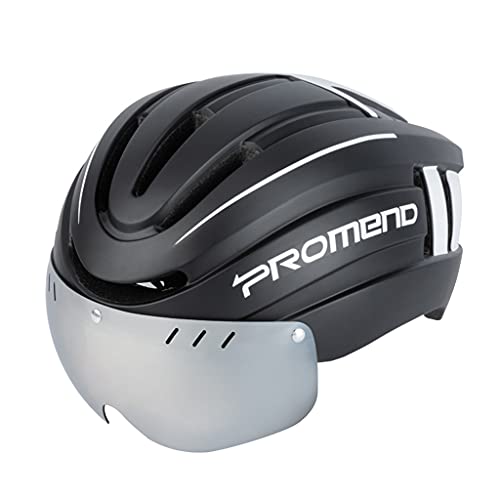Fahrradhelm, LED-Licht, wiederaufladbar, intergrally geformter Helm, Sport, sicherer Helm, elektronisch von CASNO