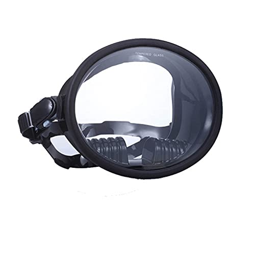Panorama-Tauchmaske mit Weitsicht, Tauchmaske, Tauchmaske, gehärtetes Glas, Taucherbrille, Einzellinse, Tauchmaske von CASNO
