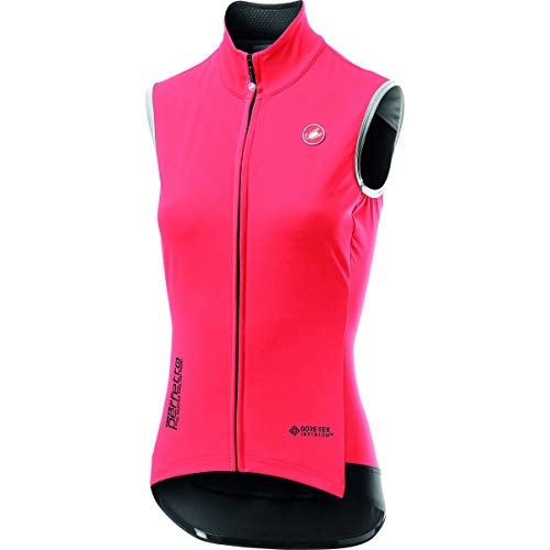 CASTELLI 4519538-288 PERFETTO RoS W VEST Sports vest Women's Brilliant Pink/Schwarz L von CASTELLI