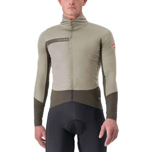 CASTELLI 4520505-294 BETA RoS JACKET Jacket Herren CLAY/TARMAC Größe XXL von CASTELLI