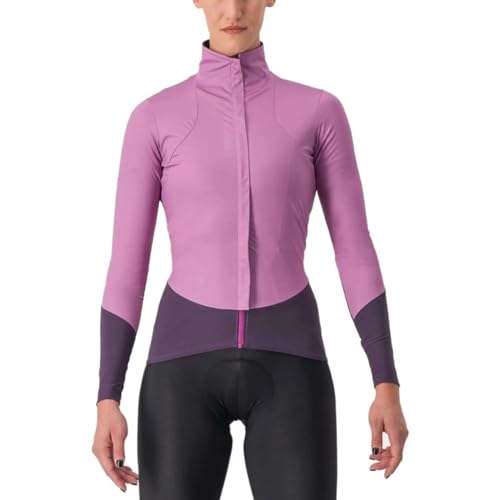 CASTELLI 4520558-509 BETA RoS W JACKET Jacket Damen PURPLE DEW/NIGHT SHADE Größe M von CASTELLI