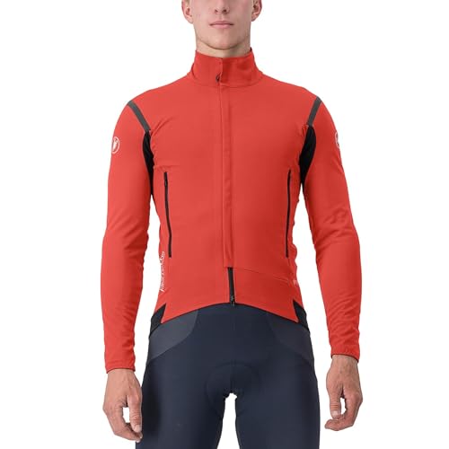 CASTELLI 4522511-642 PERFETTO RoS 2 JKT Jacket Herren POMPEIAN RED/BLACK REFLEX Größe S von CASTELLI