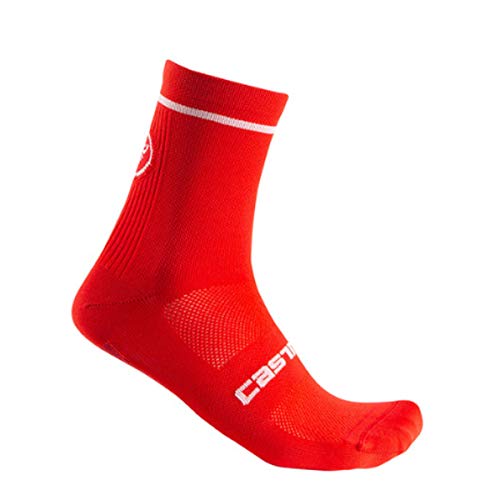 CASTELLI 4520044-023 ENTRATA 9 SOCK Socks Men's Rot XL von CASTELLI