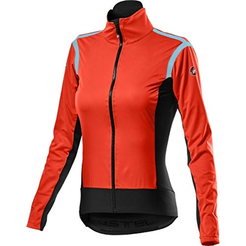 CASTELLI Damen Alpha Ros 2 W Light Jacket Sport Jacke, Fiery Red, S EU von CASTELLI