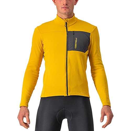 CASTELLI 4522505-755 UNLTD Trail Jersey Sweatshirt Herren Goldenrod/Dark Gray Größe L von CASTELLI