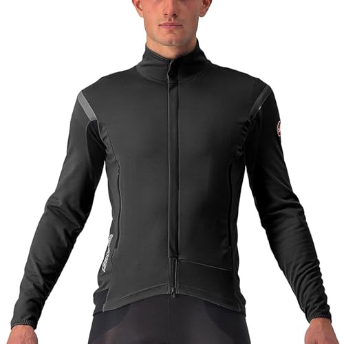Castelli 4522511 PERFETTO RoS 2 JACKET Jacket Men's LIGHT BLACK/BLACK REFLEX 3XL von Castelli