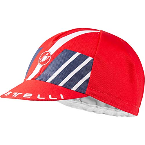 CASTELLI CASTELLI Hors Categorie Cap, Herren Einheitsgröße rot von CASTELLI