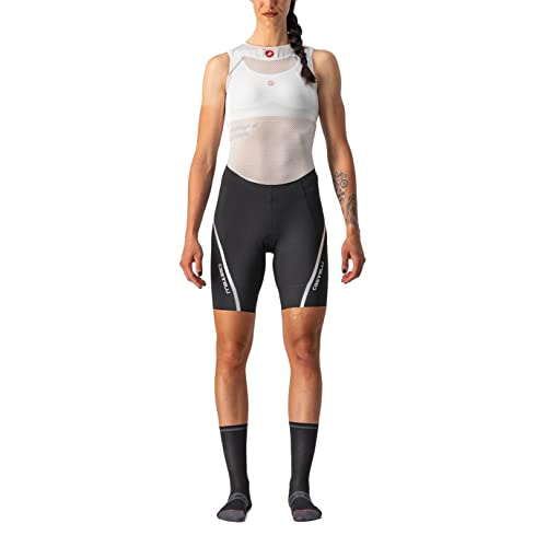 CASTELLI Women's VELOCISSIMA 3 Short, Schwarz-Weiss, M von CASTELLI