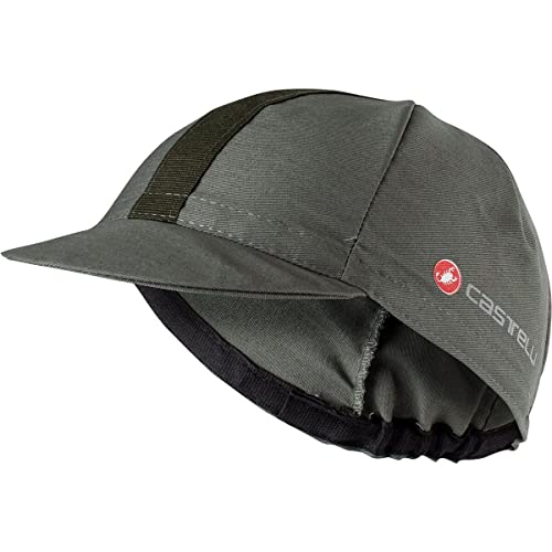 CASTELLI Men's Endurance Cap Hat, Wald GRAU, Einheitsgröße von CASTELLI
