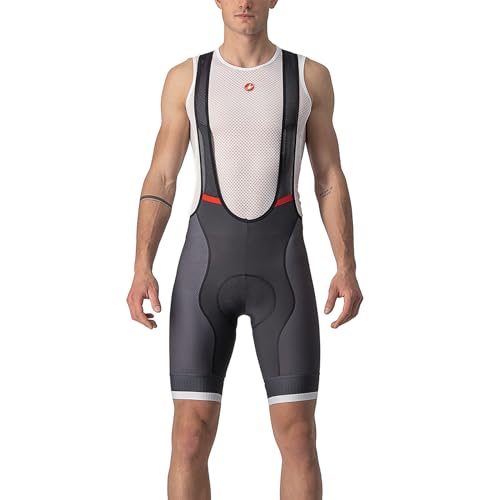 CASTELLI Men's COMPETIZIONE KIT BIB Shorts, DUNKELGRAU, 56 von CASTELLI