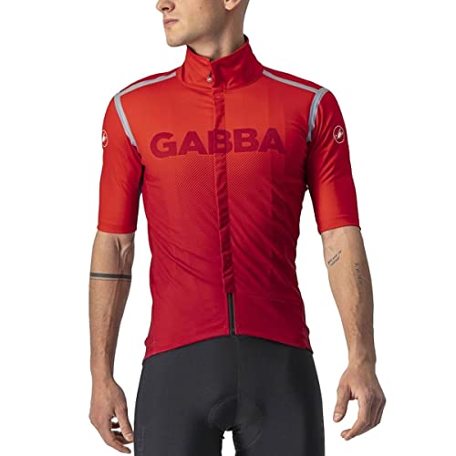 CASTELLI Men's Gabba Ros Special Edition Jacket, Rot, 3XL von CASTELLI