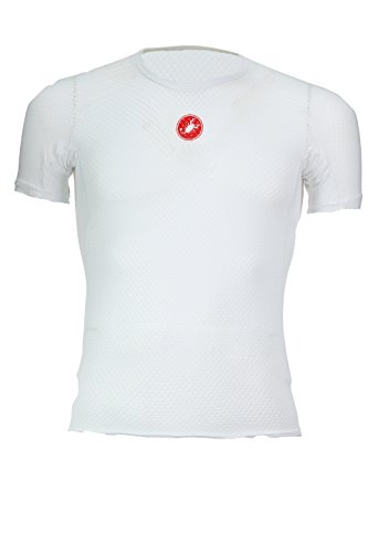 castelli Men's PRO Issue SS T-Shirt, Weiß, Small von CASTELLI