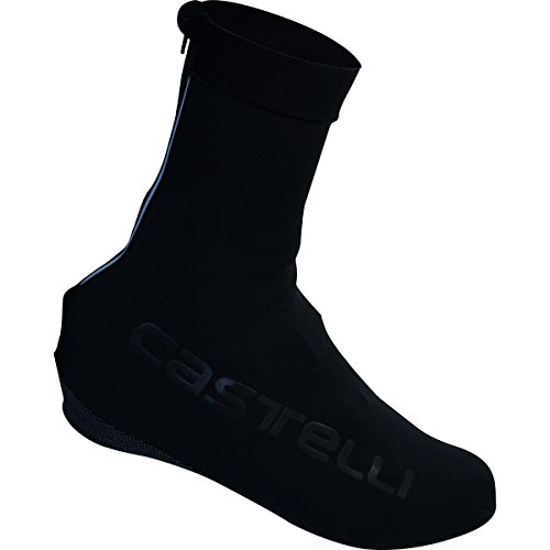castelli Unisex Copriscarpe Ciclismo Shoe covers, Schwarz, S EU von CASTELLI