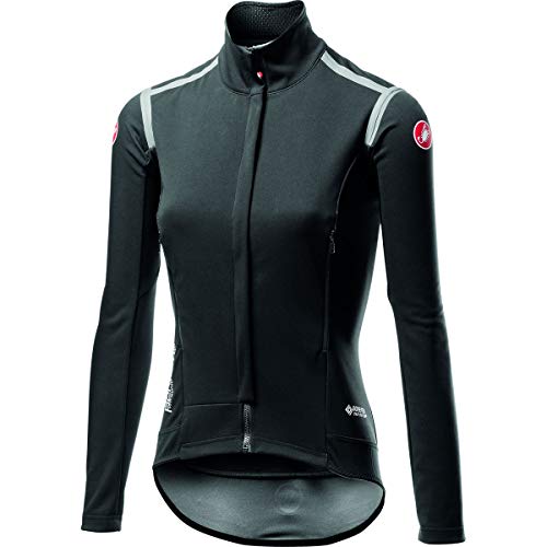 CASTELLI Women's Perefetto Ros W Long Sleeve Jacket, Light Black von CASTELLI