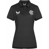 Glasgow Rangers FC CASTORE Damen Polo-Shirt TF0524-BLACK von CASTORE