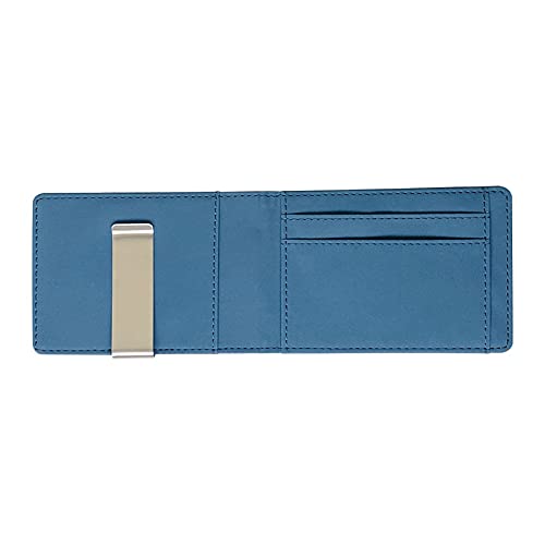 CCAFRET Damen Geldbörse Frauen Geldbörse Mode Kurzer Multi-Card-Halter Geldbörse Frosted Stoffkarten-Damen-Brieftasche (Color : Blue) von CCAFRET