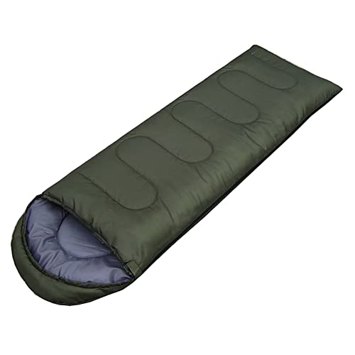 Camping-Schlafsäcke Schlafsäcke für Erwachsene, kompakter Einzelschlafsack, ultrawarm und leicht, 3 Jahreszeiten, mit tragbarem Kompressionsbeutel für Camping, Rucksackreisen, Wand von CCKUHN