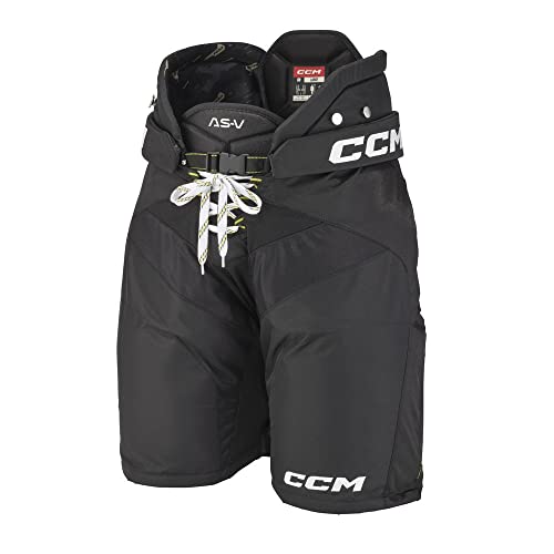 CCM AS5 SR Tacks Eishockeyhose (Schwarz, L) von CCM