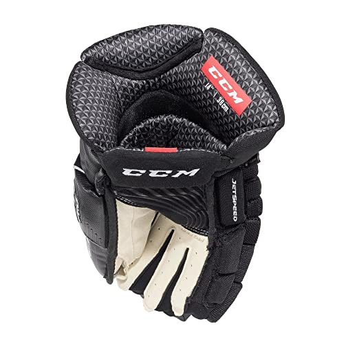 CCM JetSpeed FT4 PRO Senior BLACK/WHITE15 Eishockey Handschuh von CCM
