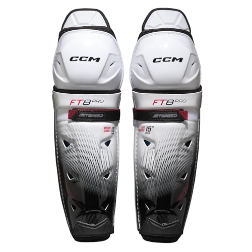 CCM JetSpeed ​​FT8 Pro Senior Eishockey Schienbeinschoner (14'' / 36 cm) von CCM