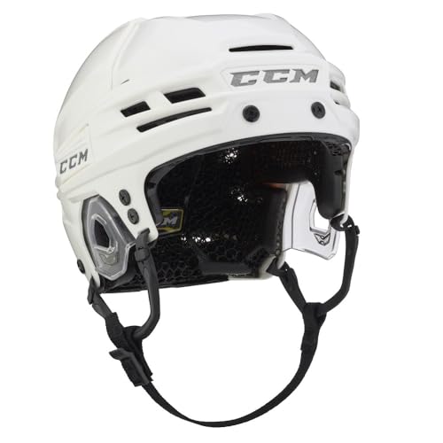 CCM SUPER Tacks X Senior WhiteM Eishockey Helm von CCM