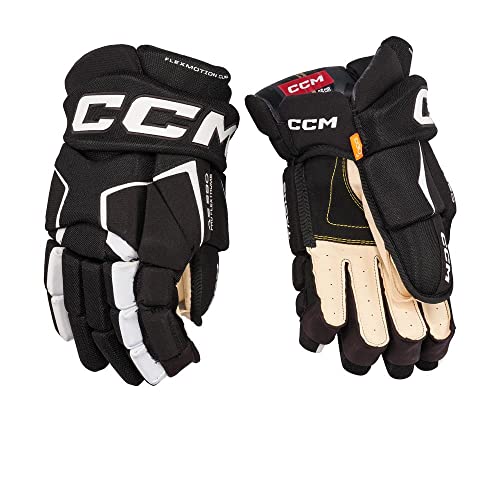 CCM Super Tacks AS-580 Handschuhe Junior, Größe:12 Zoll, Farbe:schwarz/weiß von CCM