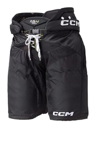 CCM Super Tacks AS-V Pro Hose Senior Velcro, Größe:L, Farbe:Navy von CCM