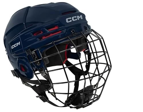 CCM Tacks 70 Helm Combo Senior, Größe:L, Farbe:Navy von CCM