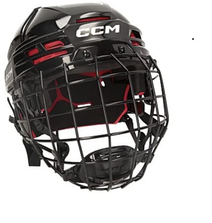 CCM Tacks 70 Helm Combo Senior, Größe:M, Farbe:Schwarz von CCM