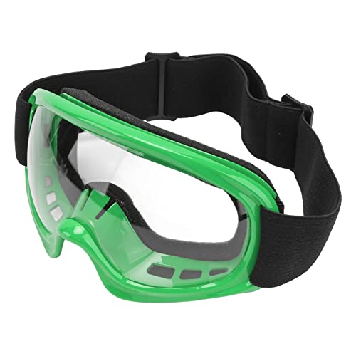 CCYLEZ UV-Schutz-Motorradbrille, Kinder, ATV, Motorrad, Dirtbike, Motocross-Brille, für Outdoor-Radfahren, Ski, ATV, Offroad-Rennen (grün), CCYLEZgpg1wx8iqy-12 von CCYLEZ