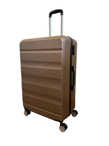 CELIMS - Leichter Koffer, zugelassen von 100+ Fluggesellschaften für eine Reise mit Vertrauen, champagne, Grande 75 cm von CELIMS