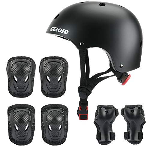 DE-RZ301-Kids Helmet-Set-Black-S von CELOID
