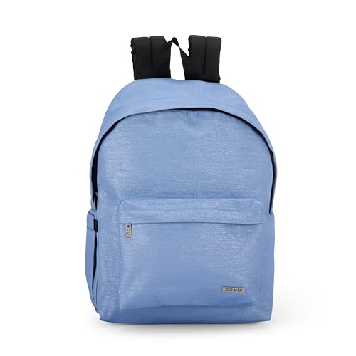 Comix Lurex Rucksack für Mittelschule, Grundschule und Oberschule, gepolsterte und verstärkte Rückenlehne, verstellbare Schultergurte, Hauptfach, Fronttasche und Seitentasche, Regenschutz, 30 x 40 x H von Comix