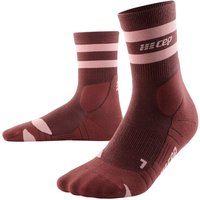 CEP 80's Socks Mid-Cut Outdoorsocken Damen 852 - brown/rose II (34-37) von CEP