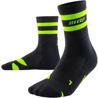 CEP 80's Socks Mid-Cut Outdoorsocken Damen 859 - stonegrey/green IV (40-43) von CEP