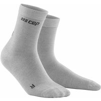 CEP Allday Recovery Mid-Cut Socken Damen 180 - light grey II (35-38) von CEP