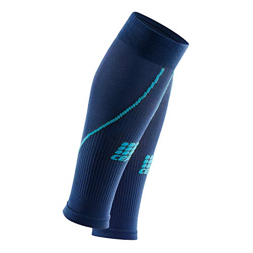 CEP – Calf Sleeve 2.0 für Damen | Beinstulpen für exakte Wadenkompression in dunkelblau/blau | Größe II von CEP